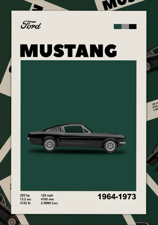 Ford Mustang | Poster